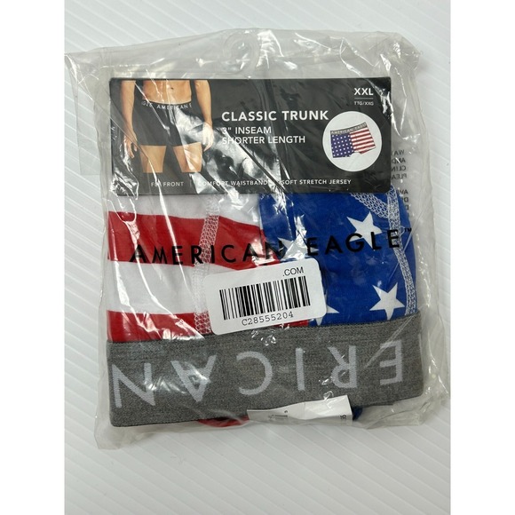American Eagle Outfitters Other - Patriotic USA Underwear Size XXL American Eagle 4th of July Trunk 3" Inseam